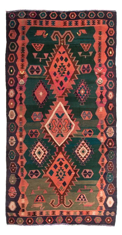 Kilim antigo Tapete 175x310cm