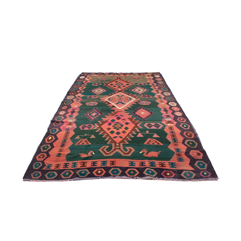 Tapete Kelim - Antigo - 310 x 175 cm - multicolorido