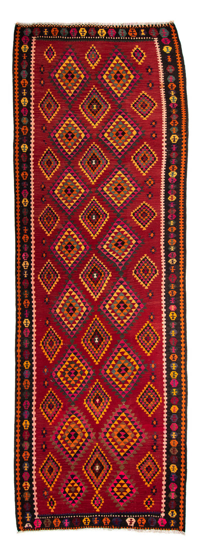 Kilim antigo Tapete 147x390cm