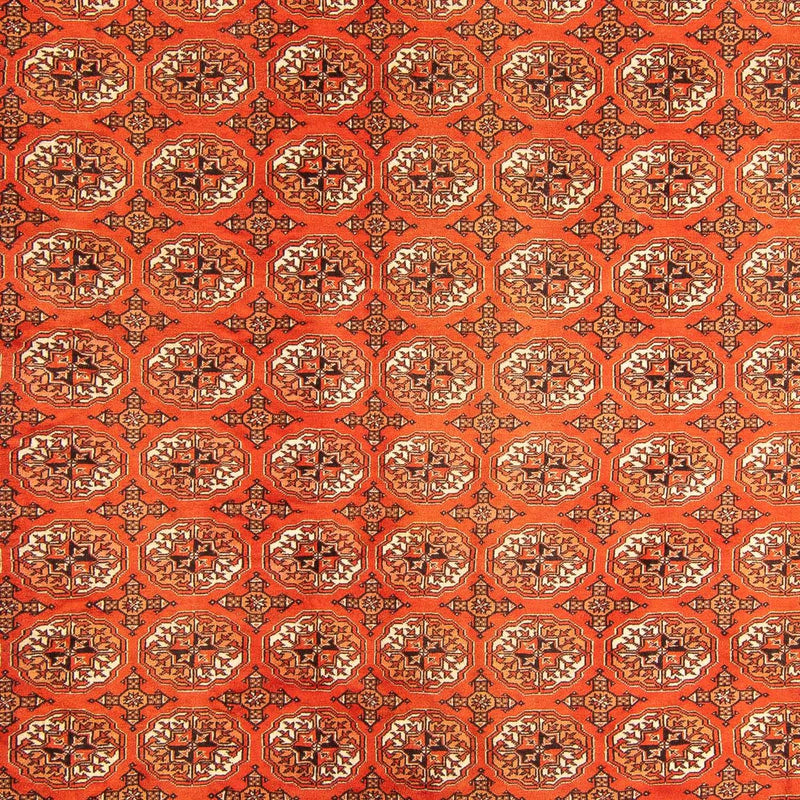 Tapete turquaman - 333 x 260 cm - vermelho escuro