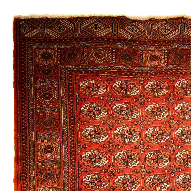 Tapete turquaman - 333 x 260 cm - vermelho escuro