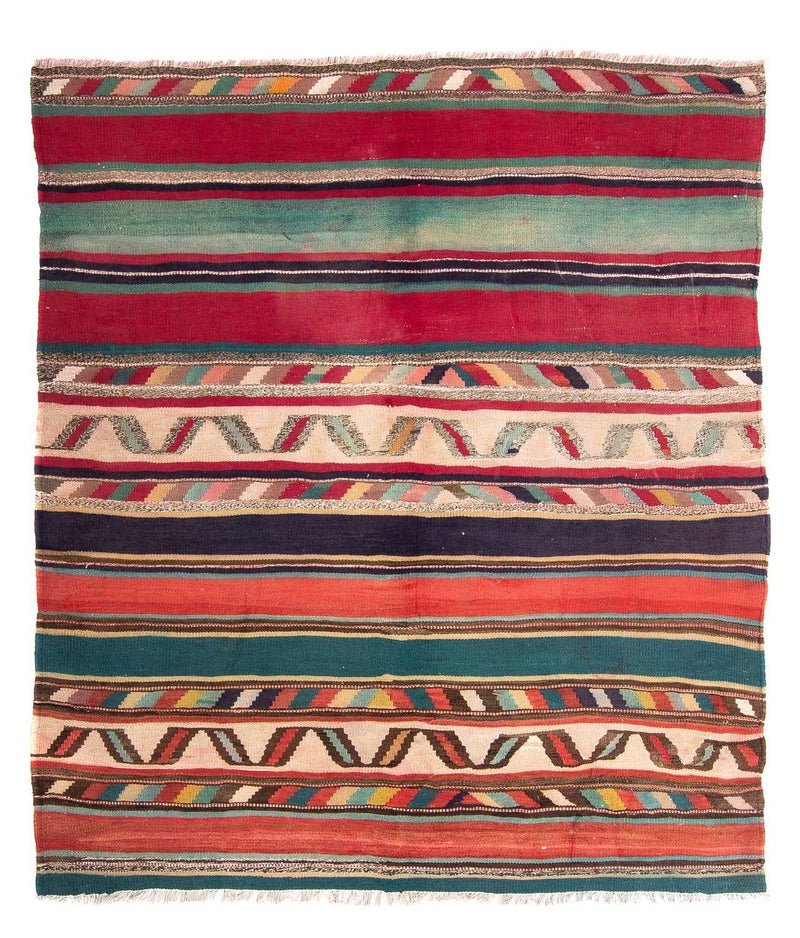 Kilim antigo Tapete 204x184cm
