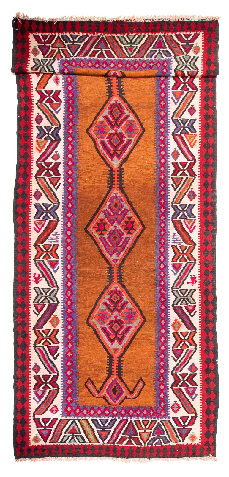 Kilim antigo Tapete 520x185cm