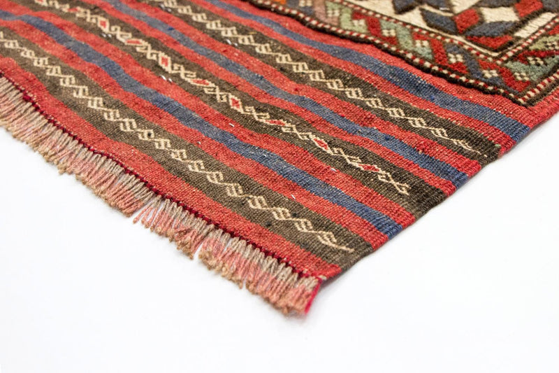 Kilim afegão Tapete 370x82cm