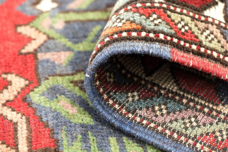 Kilim afegão Tapete 370x82cm