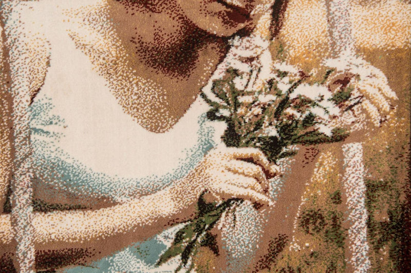 Tapete de retrato 85x60cm - Tapete Oriental
