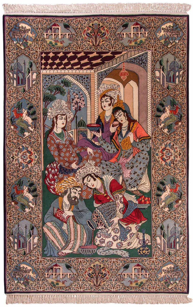 Isfahan Tapete 165x110cm - Tapete persa