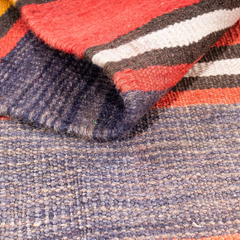 Tapete Kelim - Antigo - 195 x 150 cm - multicolorido