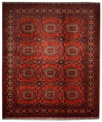 Tapete afegão - Kunduz - 275 x 216 cm - vermelho – product image