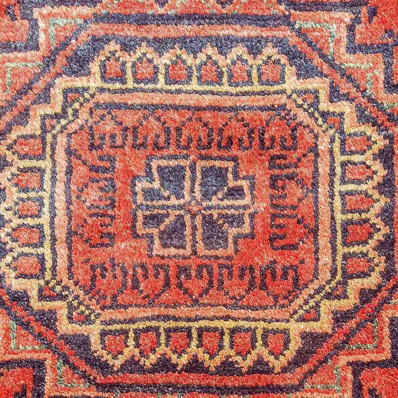Tapete afegão - Kunduz - 275 x 216 cm - vermelho