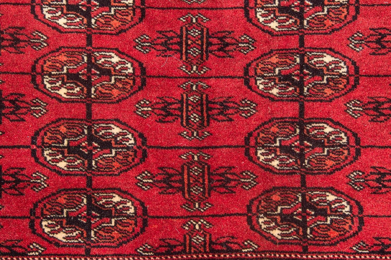 Tapete afegão - Bukhara - 164 x 120 cm - vermelho