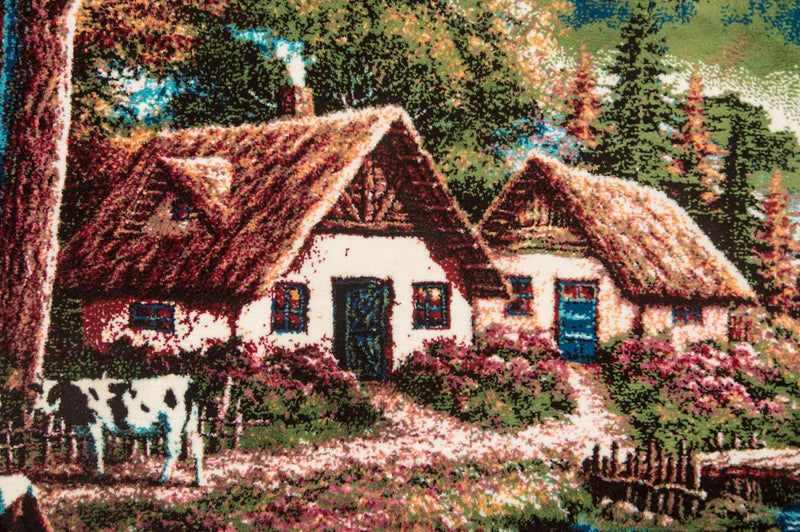 Bild-Teppich 112x63cm - Orientteppich