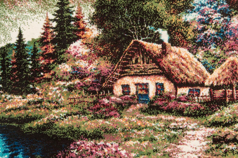 Bild-Teppich 112x63cm - Orientteppich