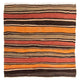 Kilim antigo Tapete 155x155cm