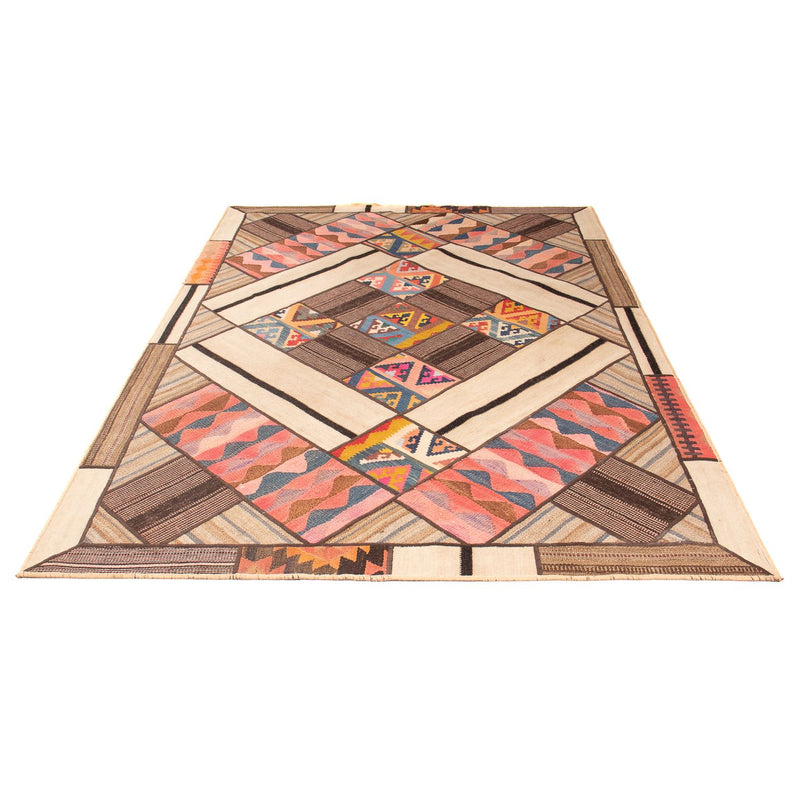 Tapete de trabalho em patchwork 160x230cm - Perserteppich Wollteppich