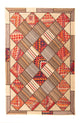 Tapete de trabalho em patchwork 230x160cm - Perserteppich Wollteppich