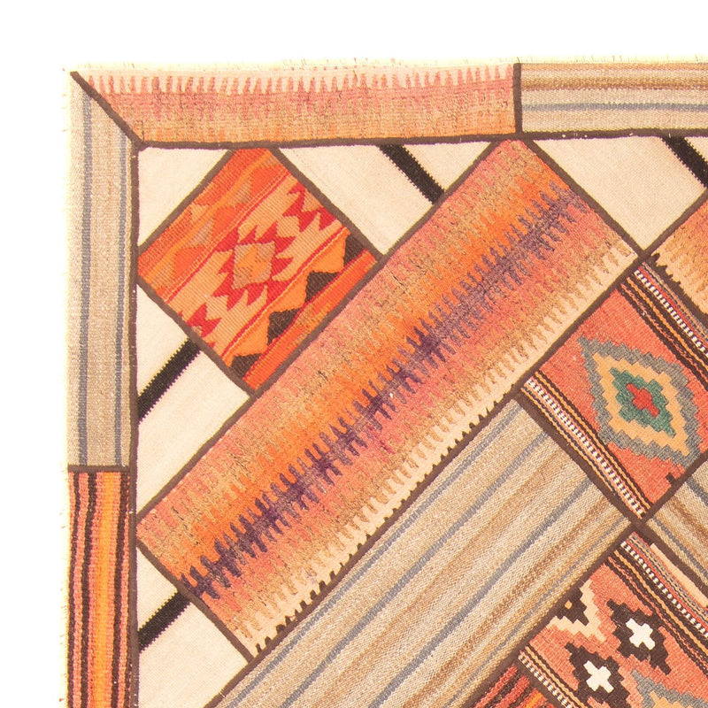 Tapete de trabalho em patchwork 160x230cm - Perserteppich Wollteppich