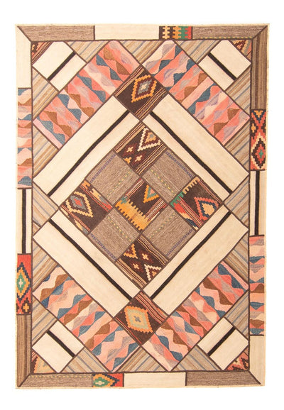 Tapete de trabalho em patchwork 160x230cm - Perserteppich Wollteppich