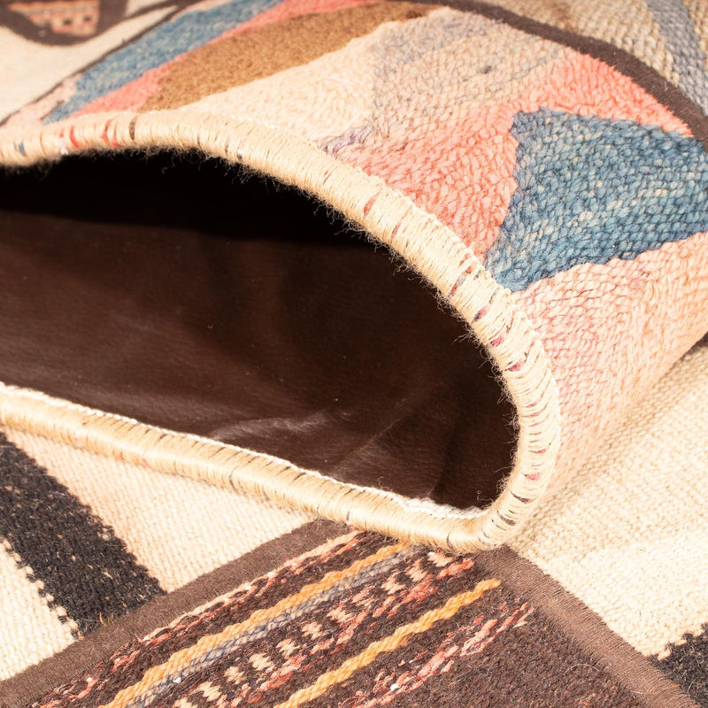 Tapete de trabalho em patchwork 230x160cm - Perserteppich Wollteppich
