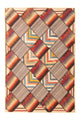 Tapete de trabalho em patchwork 200x150cm - Perserteppich Wollteppich