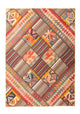 Tapete de trabalho em patchwork 200x150cm - Perserteppich Wollteppich
