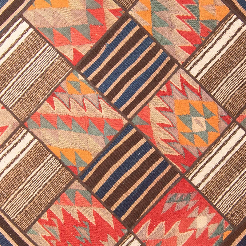 Tapete de trabalho em patchwork 200x150cm - Perserteppich Wollteppich