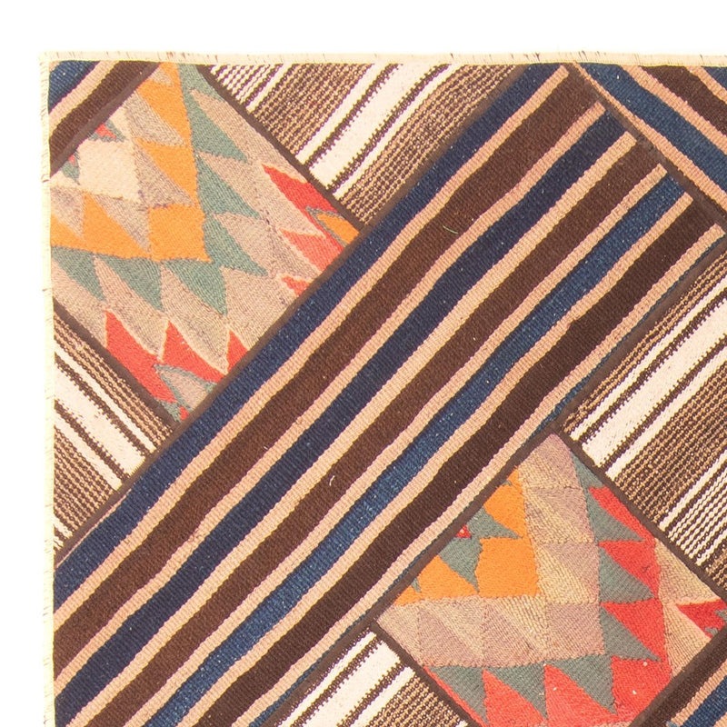 Tapete de trabalho em patchwork 200x150cm - Perserteppich Wollteppich