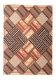 Tapete de trabalho em patchwork 200x150cm - Perserteppich Wollteppich