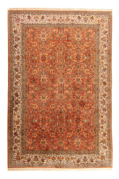 Seda da Caxemira Tapete 187x276cm - Tapete Oriental