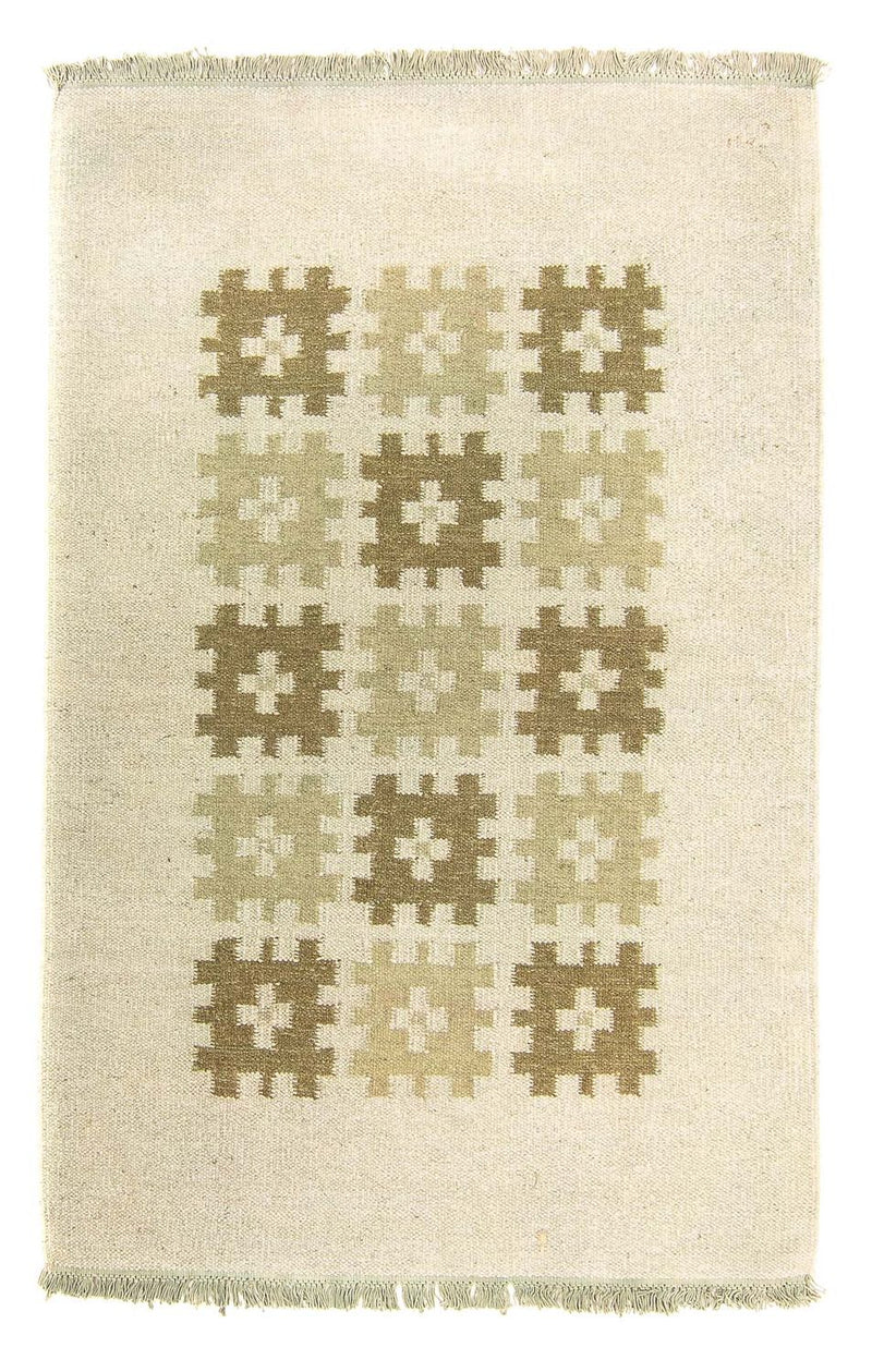 Tapete Kelim - Trendy - 176 x 116 cm - bege