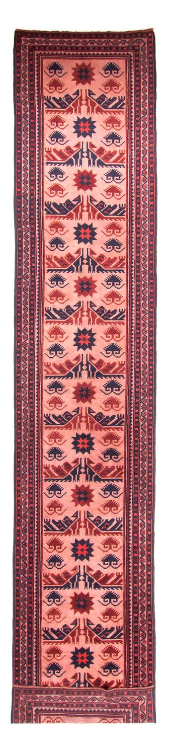 Kilim afegão Tapete 400x75cm
