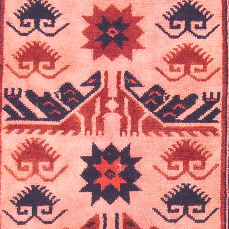Kilim afegão Tapete 400x75cm
