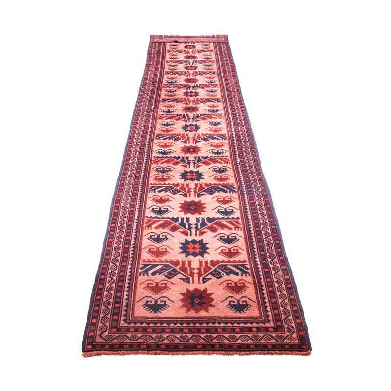 Kilim afegão Tapete 400x75cm