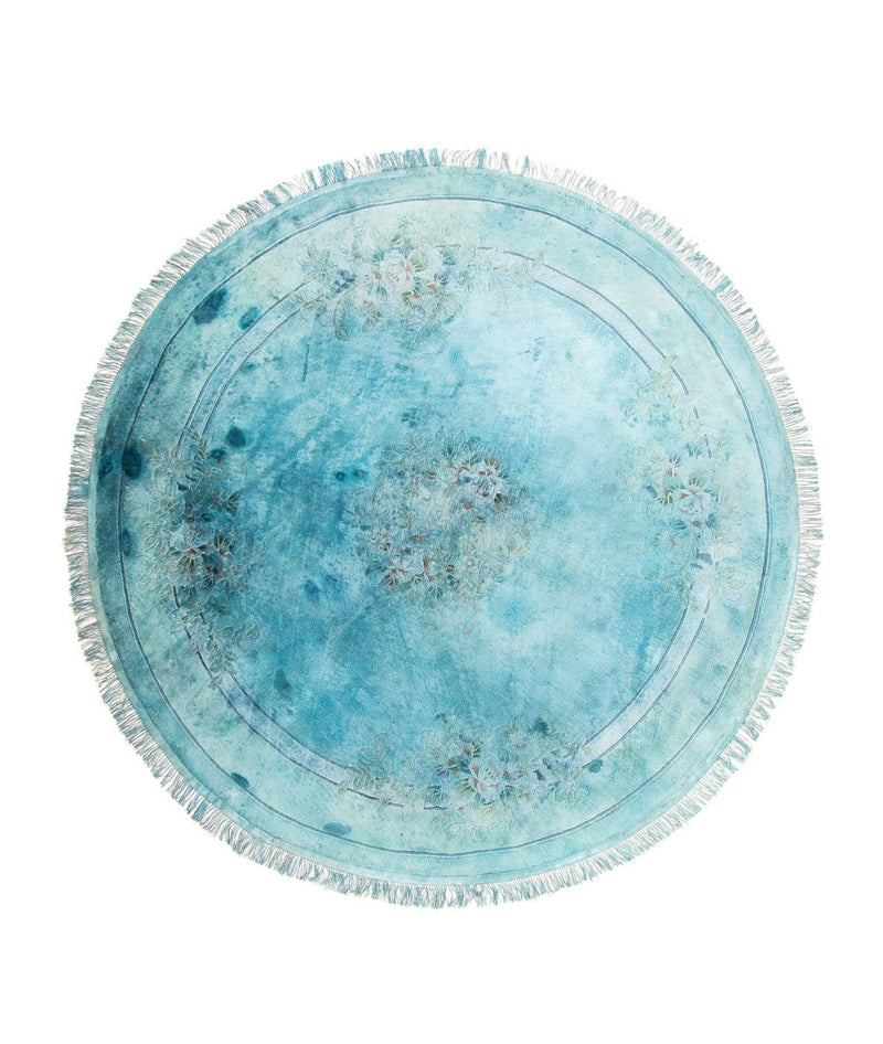 Seda chinesa Tapete 187x187cm - Tapete Oriental