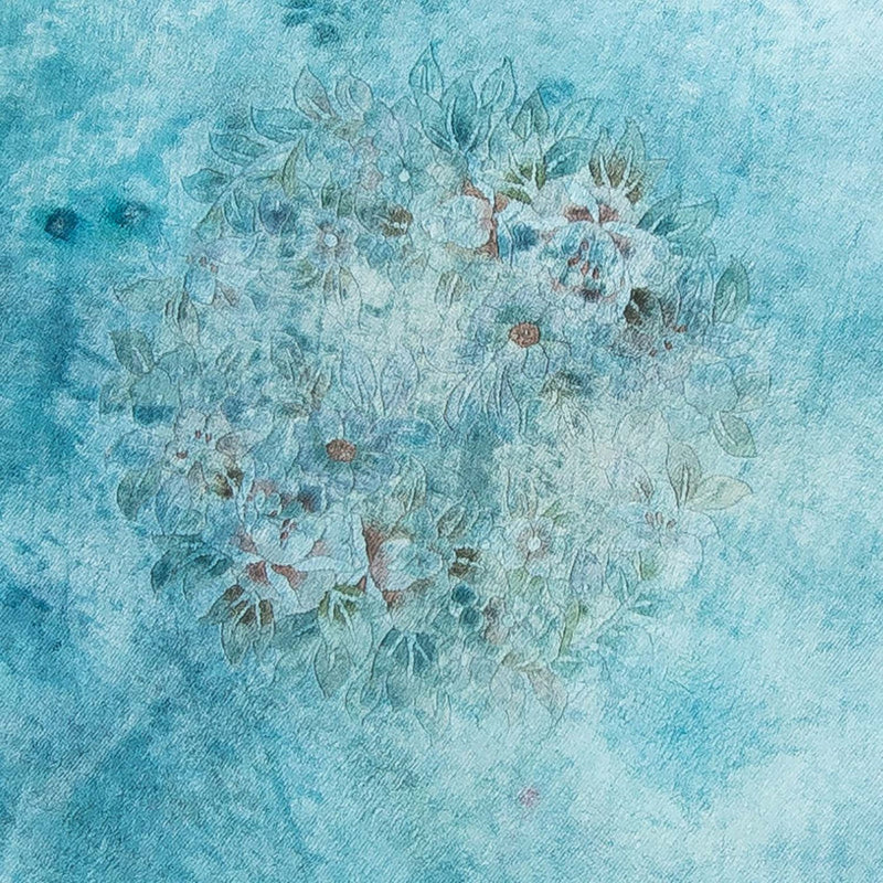 Seda chinesa Tapete 187x187cm - Tapete Oriental