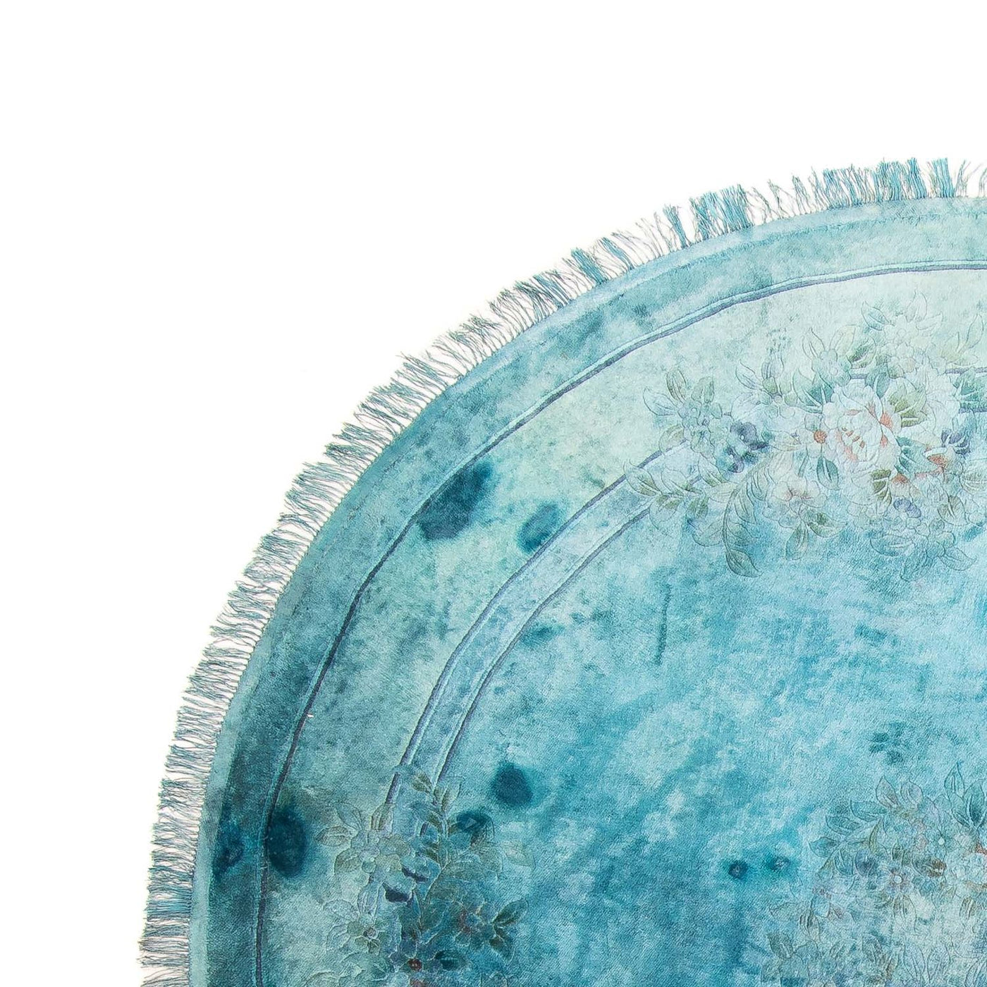 Seda chinesa Tapete 187x187cm - Tapete Oriental