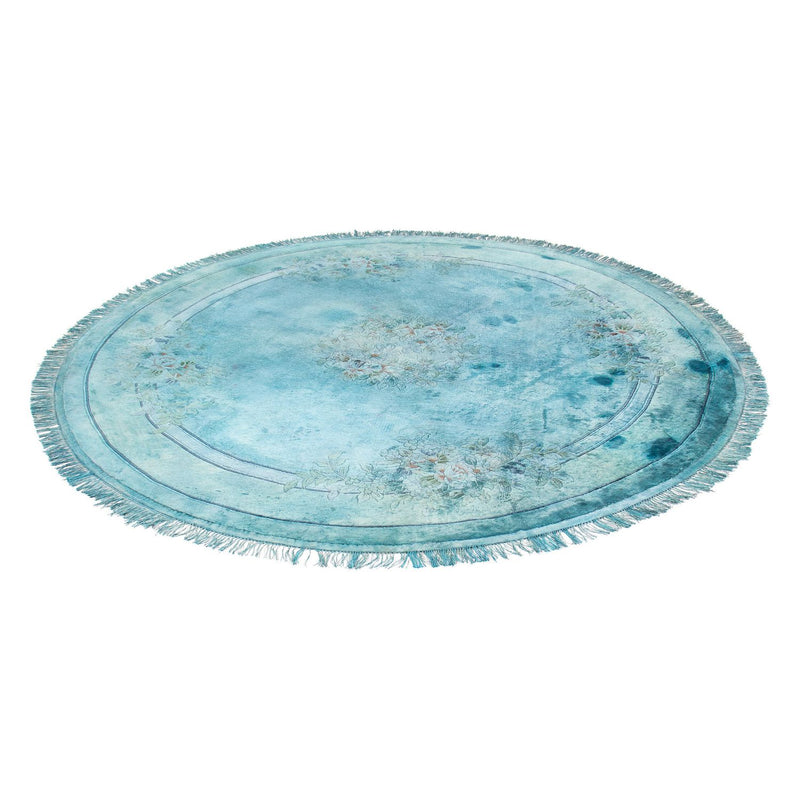 Seda chinesa Tapete 187x187cm - Tapete Oriental