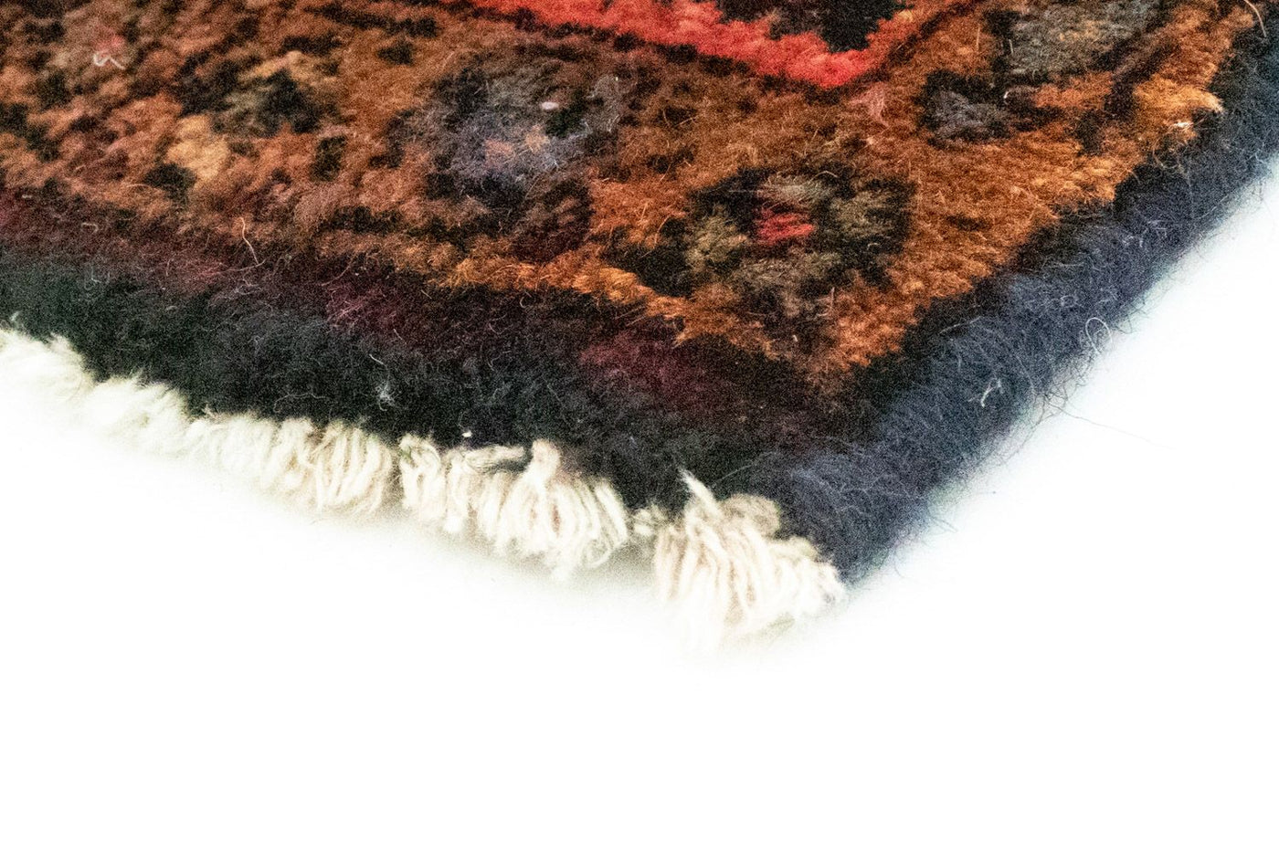 Tapete Persa - Bijar - 244 x 146 cm - vermelho