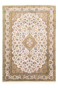 Tapete de seda - Kashmir Silk - 217 x 153 cm - bege – product image
