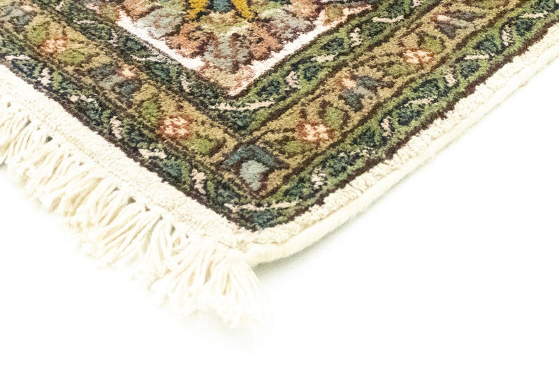Tapete de seda - Kashmir Silk - 217 x 153 cm - bege