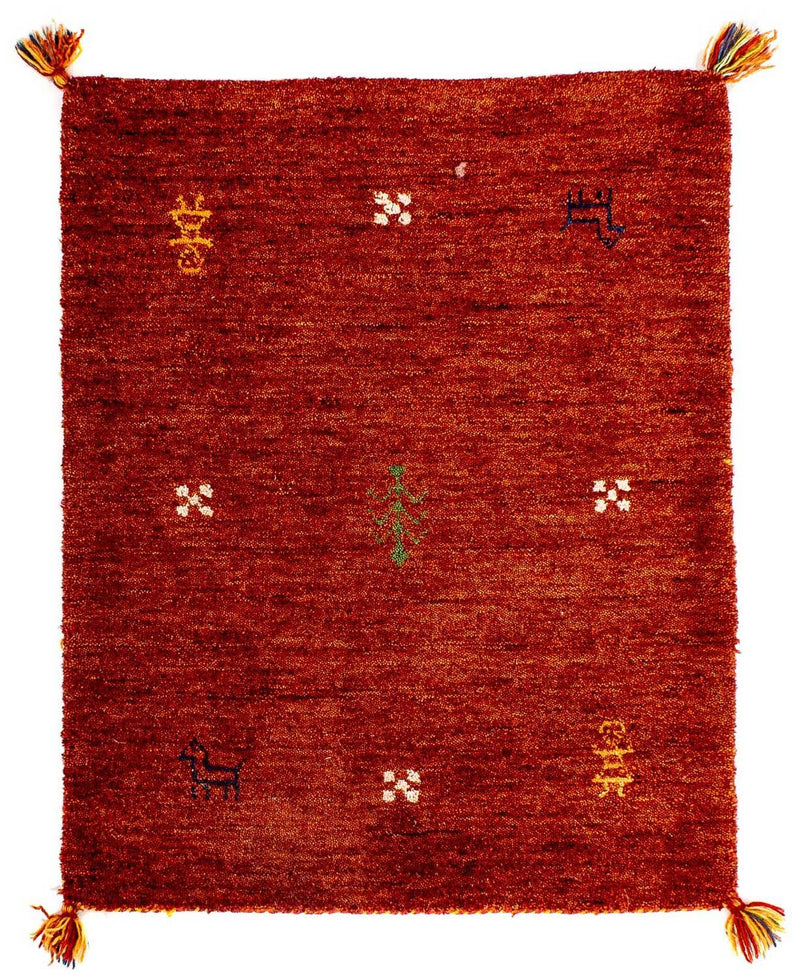 Gabbeh Indo Tapete 90x60cm - Tapete de lã