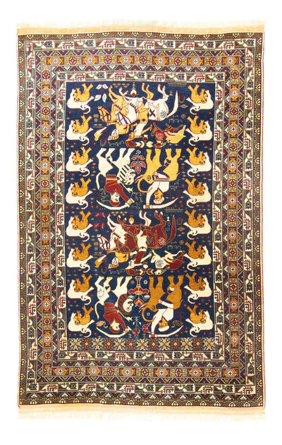 Tapete afegão 128x195cm - Tapete Oriental