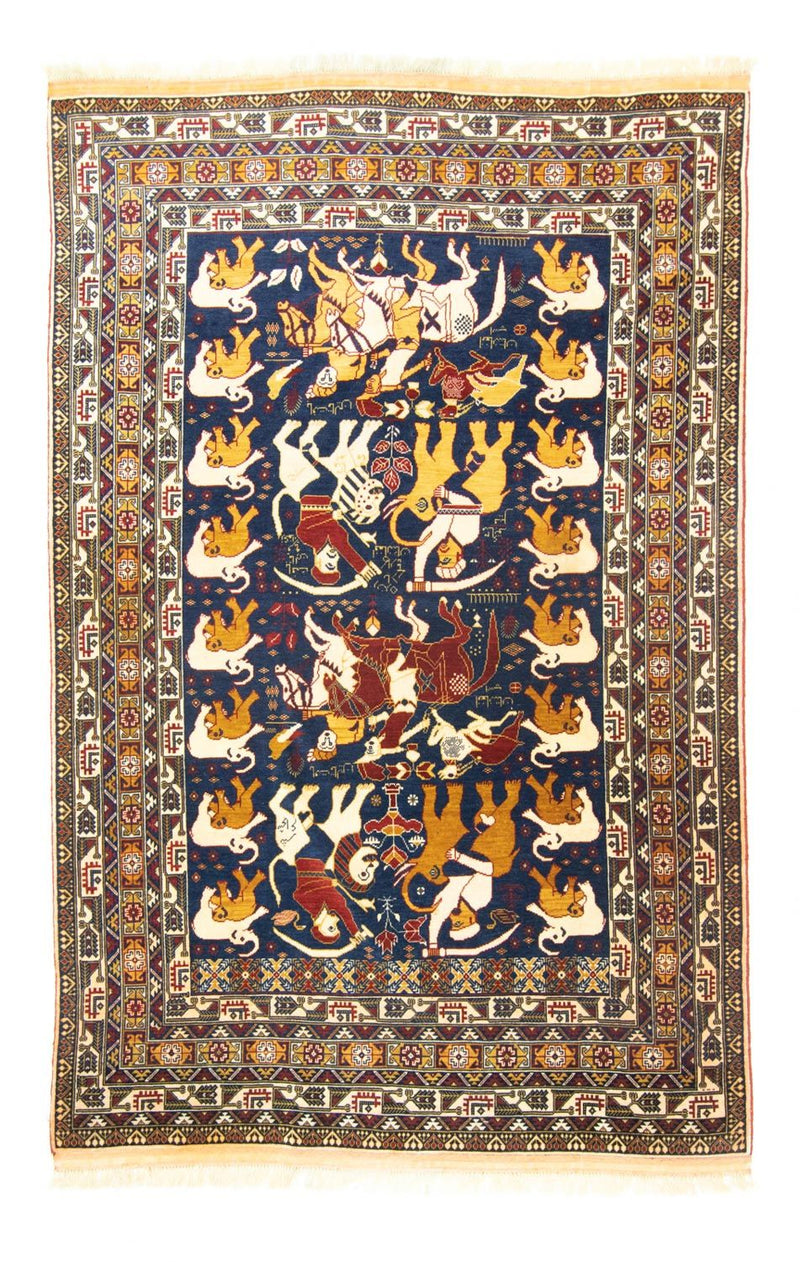 Tapete afegão 195x128cm - Tapete Oriental