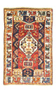 Tapete Persa - Nomadic - 146 x 91 cm - vermelho