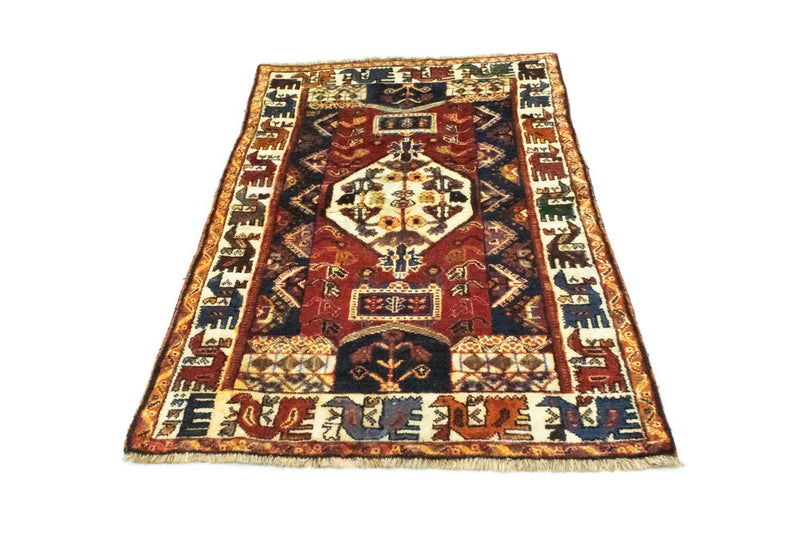 Tapete Persa - Nomadic - 146 x 91 cm - vermelho