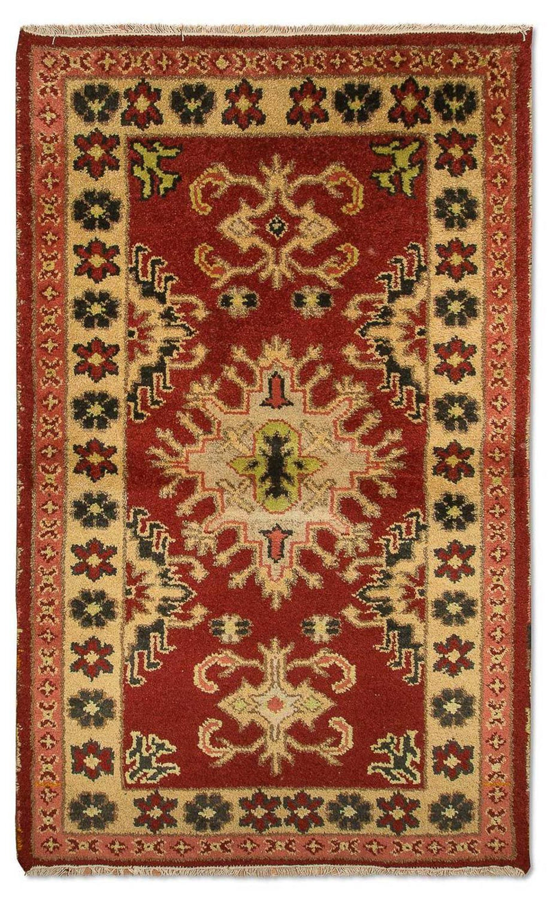Tapete Oriental - 151 x 90 cm - vermelho