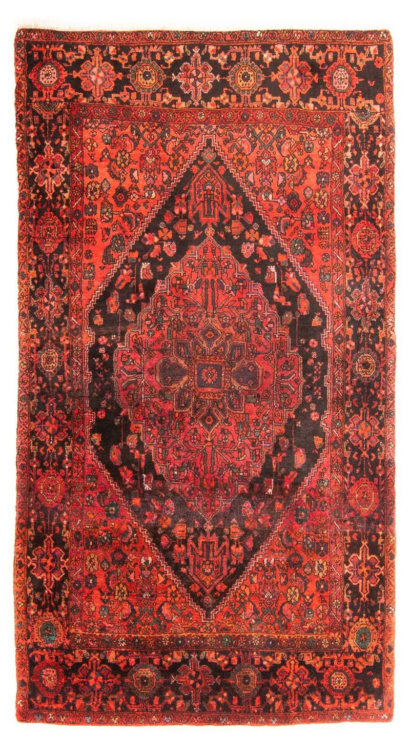 Corredor Tapete Persa - Nomadic - 238 x 127 cm - vermelho escuro
