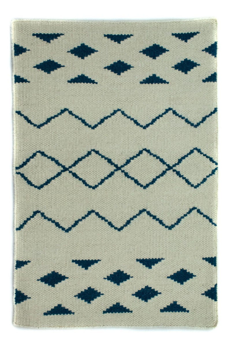 Kilim moderno Tapete 95x62cm - Tapete de lã