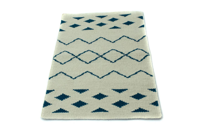 Kilim moderno Tapete 95x62cm - Tapete de lã