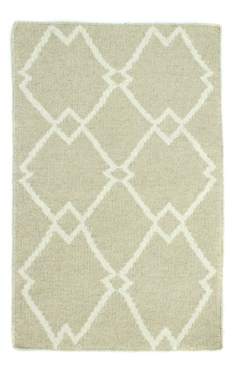 Kilim moderno Tapete 90x60cm - Tapete de lã